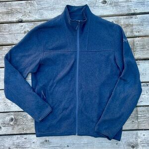 Arc'teryx Sweater Men’s XL Blue Covert Cardigan Zip Fleece Polartec Jacket